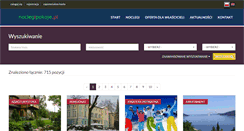 Desktop Screenshot of noclegipokoje.pl